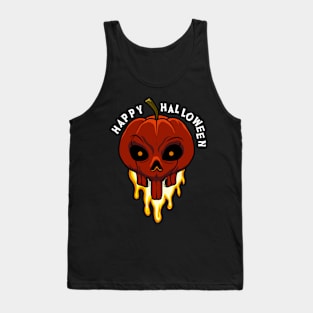 Skull Pumpkin Tank Top